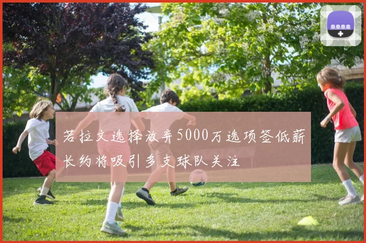 若拉文选择放弃5000万选项签低薪长约将吸引多支球队关注